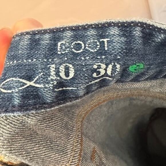 Levi's Eco Bootcut Jeans Women’s Size 10M/30 Blue Stretch Sustainable - Picture 7 of 10